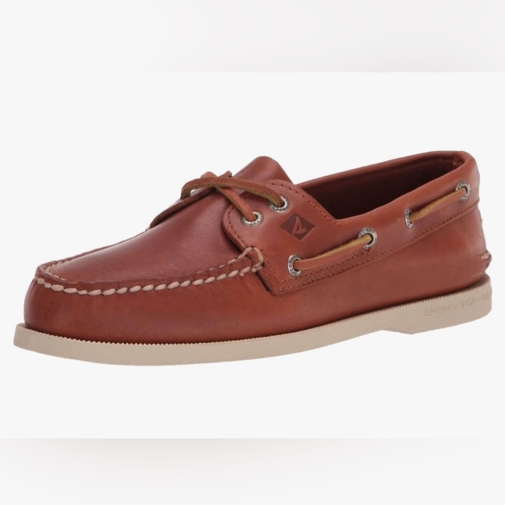 Never worn Sperry Men's Brown Boat Shoes 11.5 M